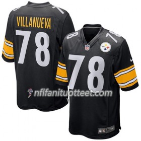 Miesten Pittsburgh Steelers NFL Pelipaita Alejandro Villanueva 78 Nike Musta
